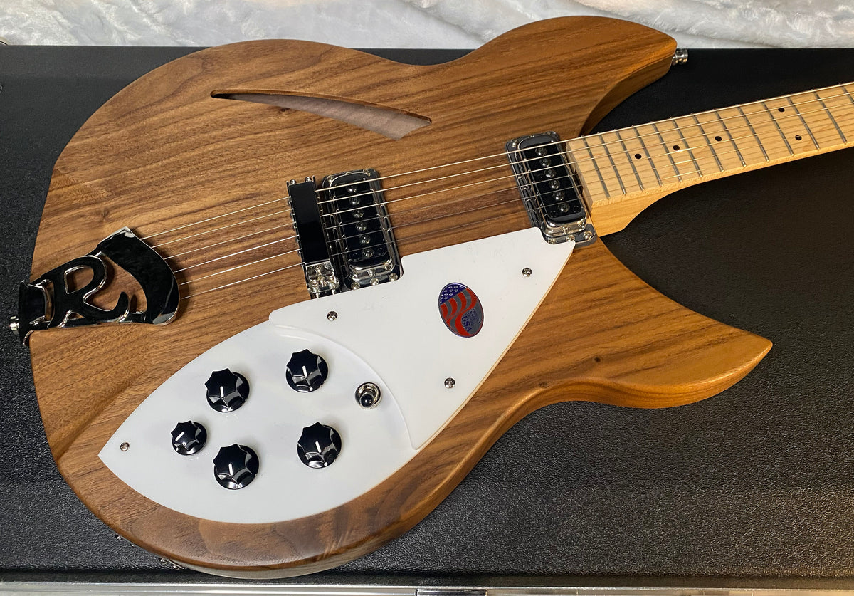 NEW! Rickenbacker 330W Walnut - Semi Hollow Electric Guitar - Authorized Dealer - 6.6 lbs - G06823