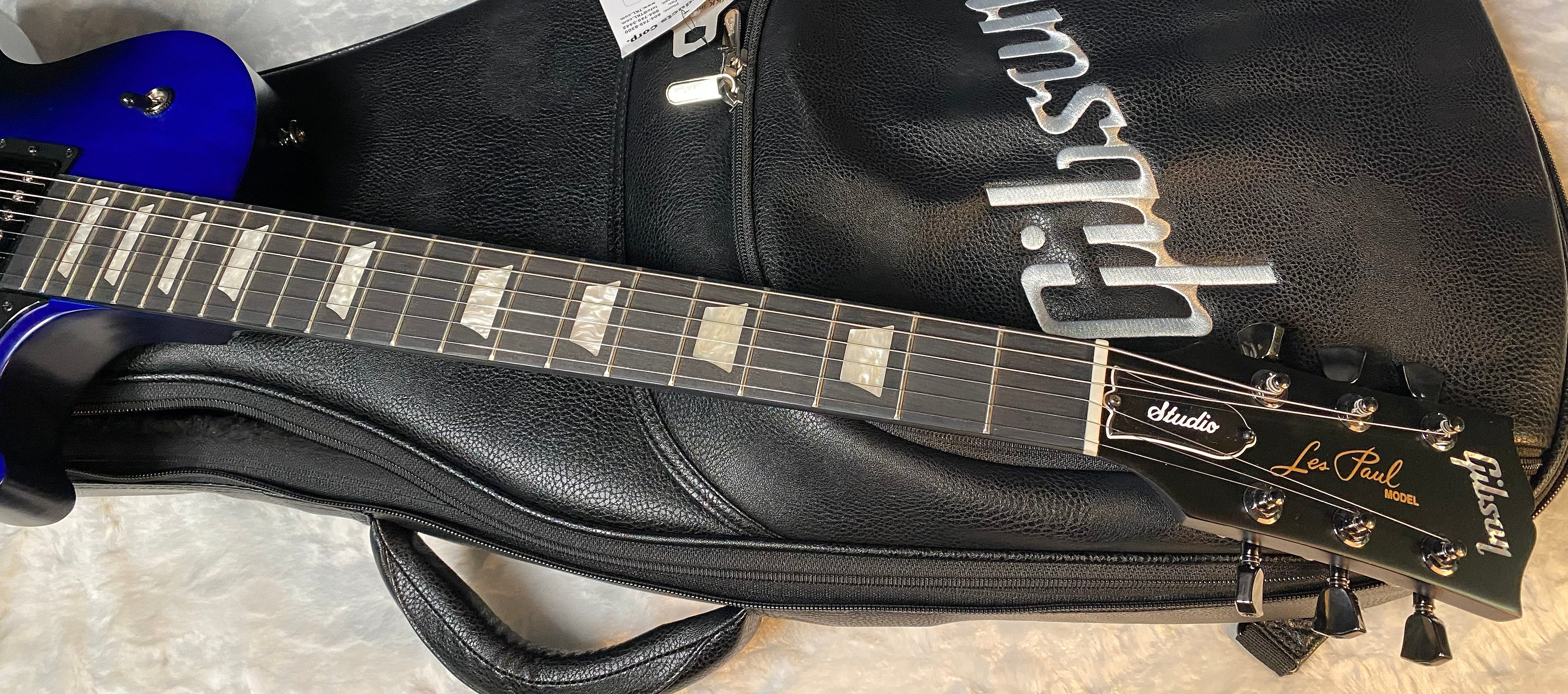 NEW ! Gibson Les Paul Studio Modern, Manhattan Midnight Satin - Limited Edition - 7.8 lbs - Authorized Dealer - G06147