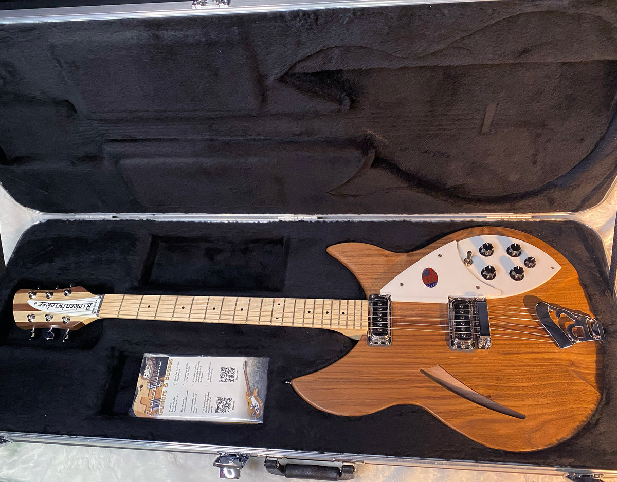 NEW! Rickenbacker 330W Walnut - Semi Hollow Electric Guitar - Authorized Dealer - 6.6 lbs - G06823