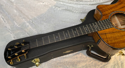 NEW! Taylor Custom 724ce Acoustic-Electric Guitar - Natural Gloss - AAAAA Hand Picked Koa - WOW! Authorized Dealer - G06840