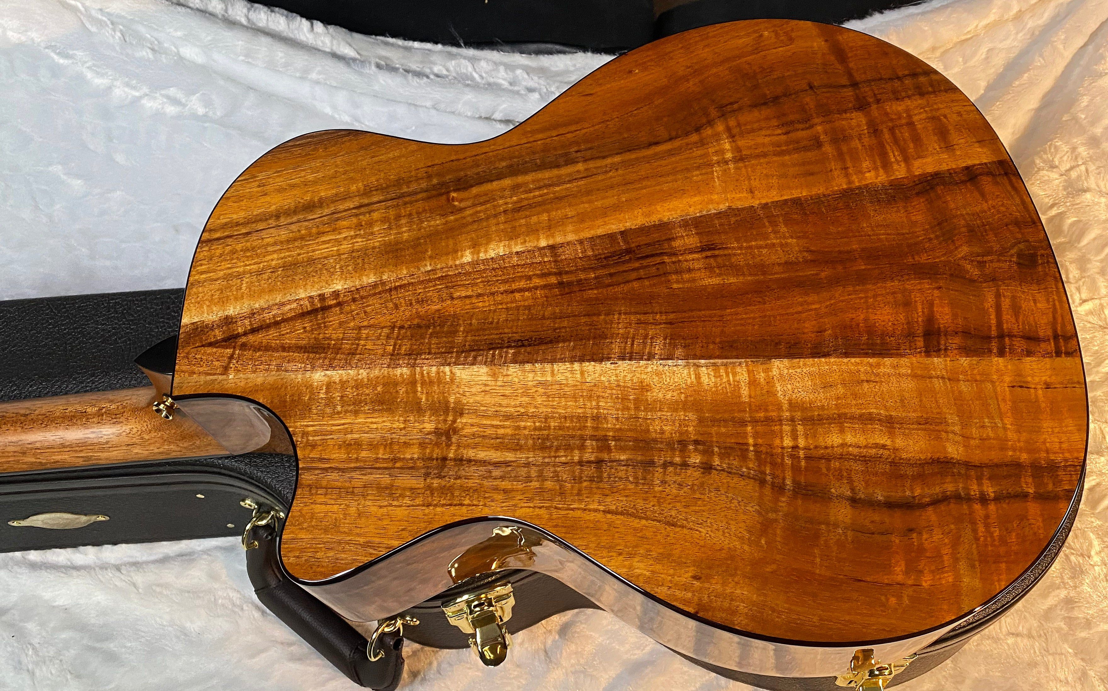NEW! Taylor Custom 724ce Acoustic-Electric Guitar - Natural Gloss - AAAAA Hand Picked Koa - WOW! Authorized Dealer - G06840
