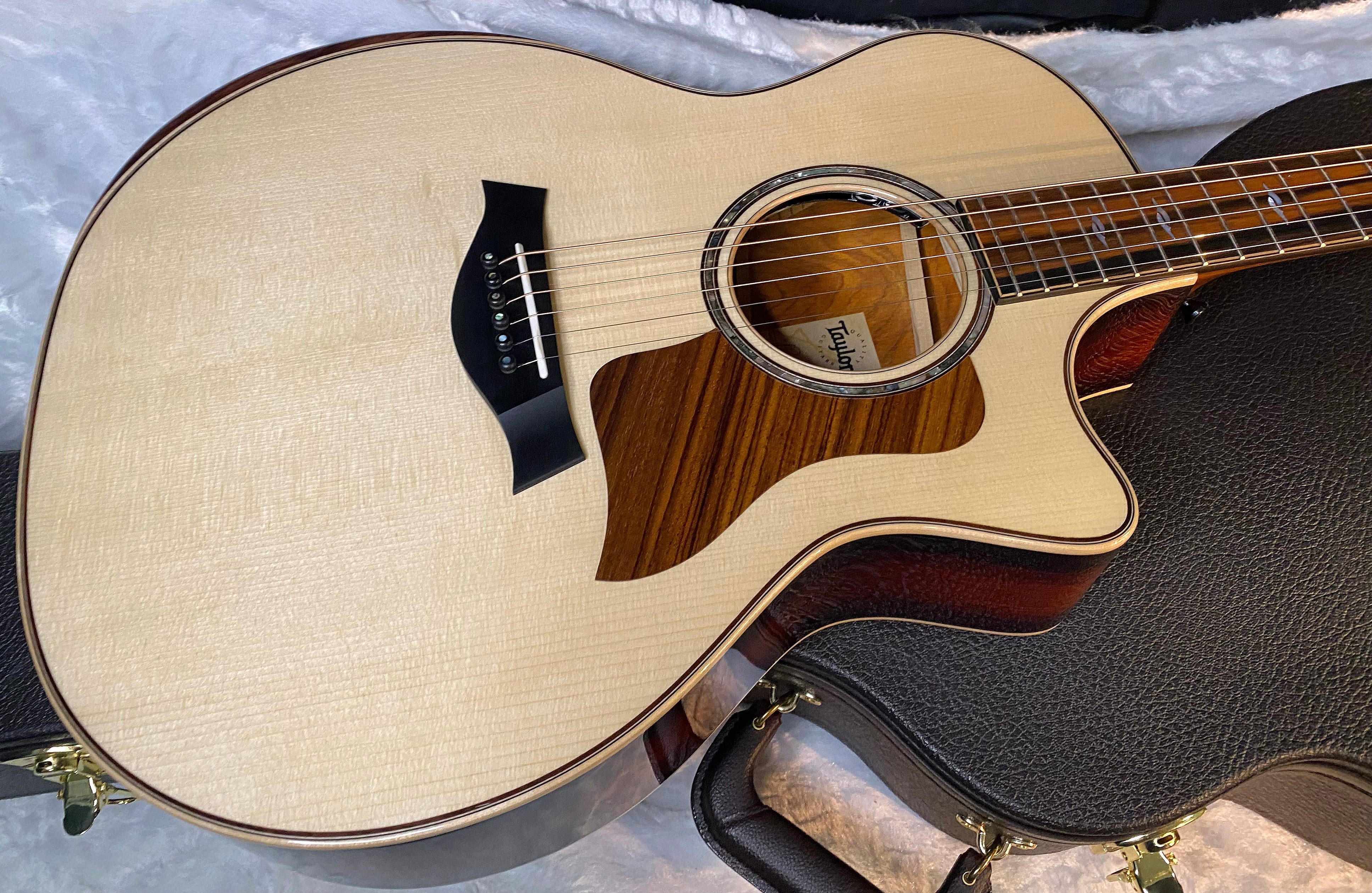 NEW! Taylor 814ce LTD Cocobolo Acoustic-Electric Guitar - Natural Top - Shaded Edgeburst Back & Sides - Authorized Dealer - SAVE! G06793
