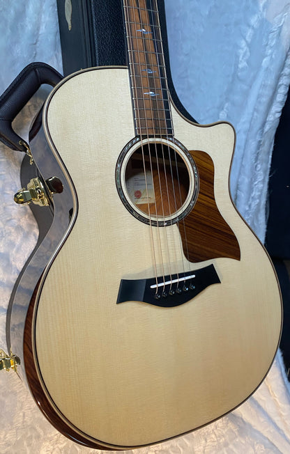 NEW! Taylor 814ce LTD Cocobolo Acoustic-Electric Guitar - Natural Top - Shaded Edgeburst Back & Sides - Authorized Dealer - SAVE! G06793
