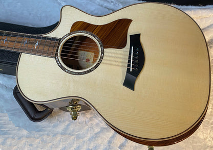 NEW! Taylor 814ce LTD Cocobolo Acoustic-Electric Guitar - Natural Top - Shaded Edgeburst Back & Sides - Authorized Dealer - SAVE! G06793