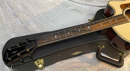 NEW! Taylor 814ce LTD Cocobolo Acoustic-Electric Guitar - Natural Top - Shaded Edgeburst Back & Sides - Authorized Dealer - SAVE! G06793