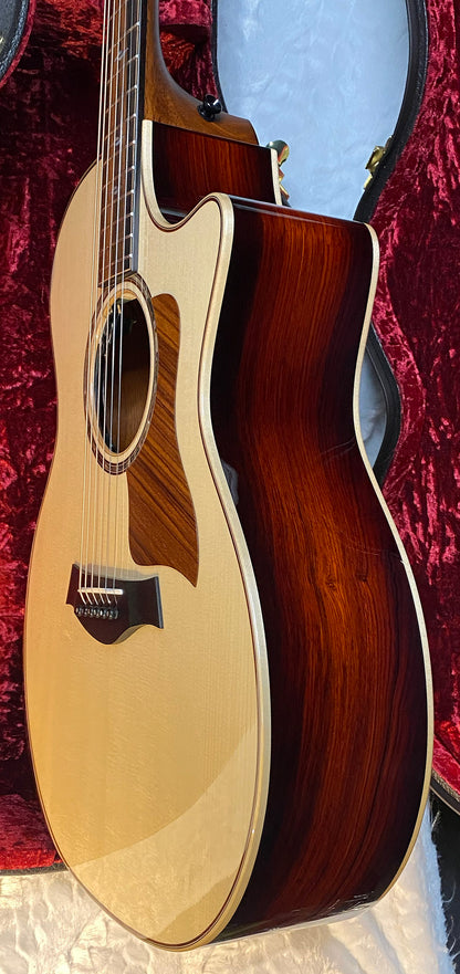 NEW! Taylor 814ce LTD Cocobolo Acoustic-Electric Guitar - Natural Top - Shaded Edgeburst Back & Sides - Authorized Dealer - SAVE! G06793