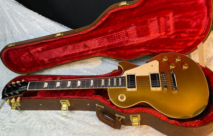 NEW ! Gibson Les Paul 50's Standard Gold Top - Authorized Dealer - Only 9 lbs - G06830