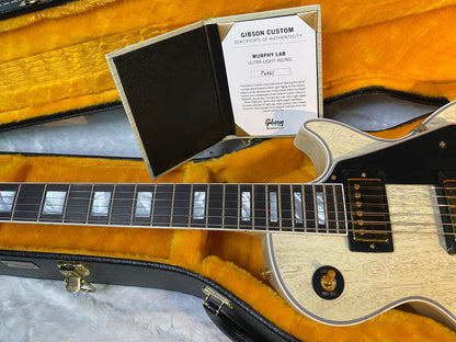 NEW! Gibson Les Paul Custom 1957 Reissue Murphy Lab Ultra Light Aged - Custom Ordered in TV White - Custom Shop - 8.5 lbs - Authorized Dealer - G06803