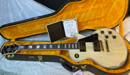 NEW! Gibson Les Paul Custom 1957 Reissue Murphy Lab Ultra Light Aged - Custom Ordered in TV White - Custom Shop - 8.65 lbs - Authorized Dealer - G06797