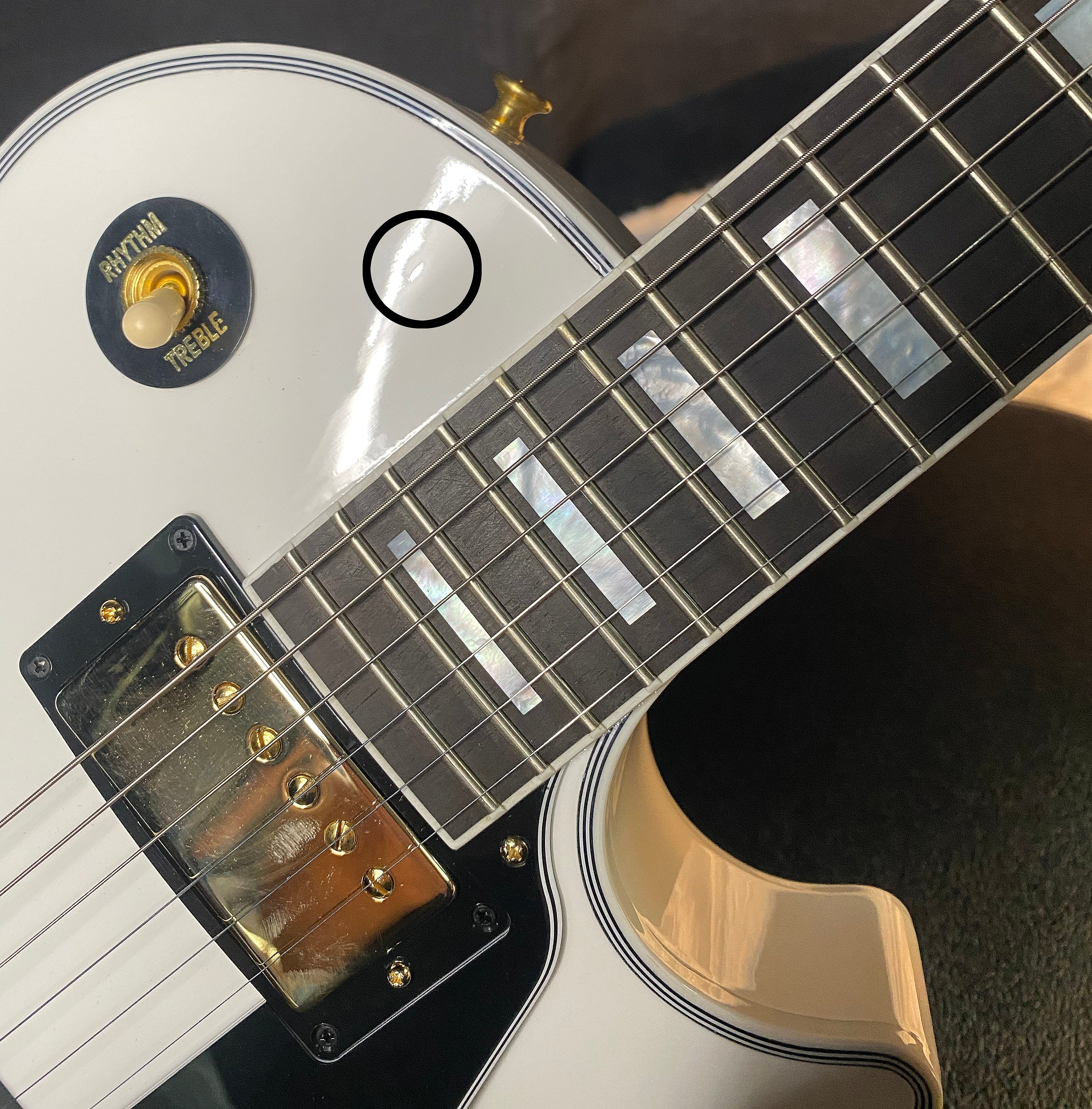 NEW! Gibson Les Paul Custom - Alpine White - Ebony Board - Authorized Dealer - 10.3 lbs - G06430