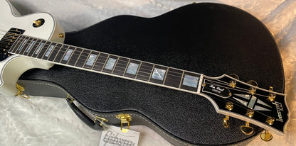 NEW! Gibson Les Paul Custom - Alpine White - Ebony Board - Authorized Dealer - 11.1 lbs WOW! - G06452