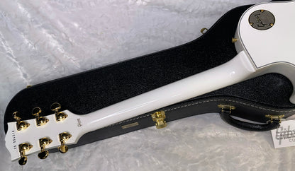 NEW! Gibson Les Paul Custom - Alpine White - Ebony Board - Authorized Dealer - 11.1 lbs WOW! - G06452