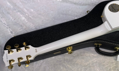 NEW! Gibson Les Paul Custom - Alpine White - Ebony Board - Authorized Dealer - 10.1 lbs - G06442