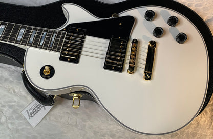 NEW! Gibson Les Paul Custom - Alpine White - Ebony Board - Authorized Dealer - Only 9.4lbs - G06414