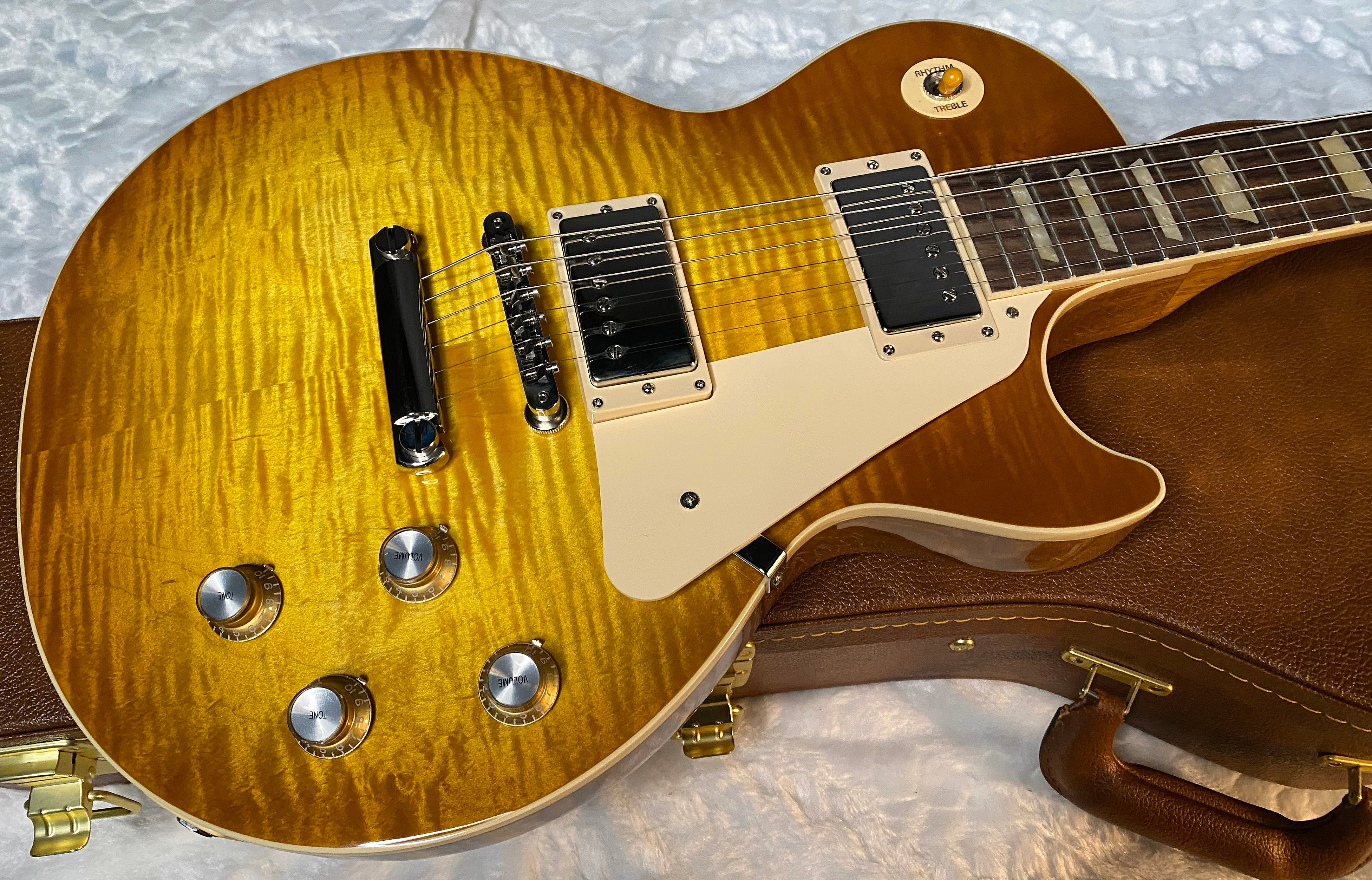 NEW! Gibson Les Paul 60's Standard - Honey Lemon Burst - Limited Edition - Authorized Dealer - AAA Flame Maple Top - 9.4 lbs - G06100