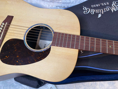 NEW! Martin D-X2E Dreadnought Acoustic-electric Guitar - Figured Mahogany Pattern - 4.85lbs - Authorized Dealer - G06884