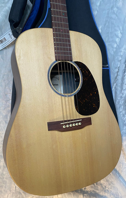 NEW! Martin D-X2E Dreadnought Acoustic-electric Guitar - Figured Mahogany Pattern - 4.85lbs - Authorized Dealer - G06884