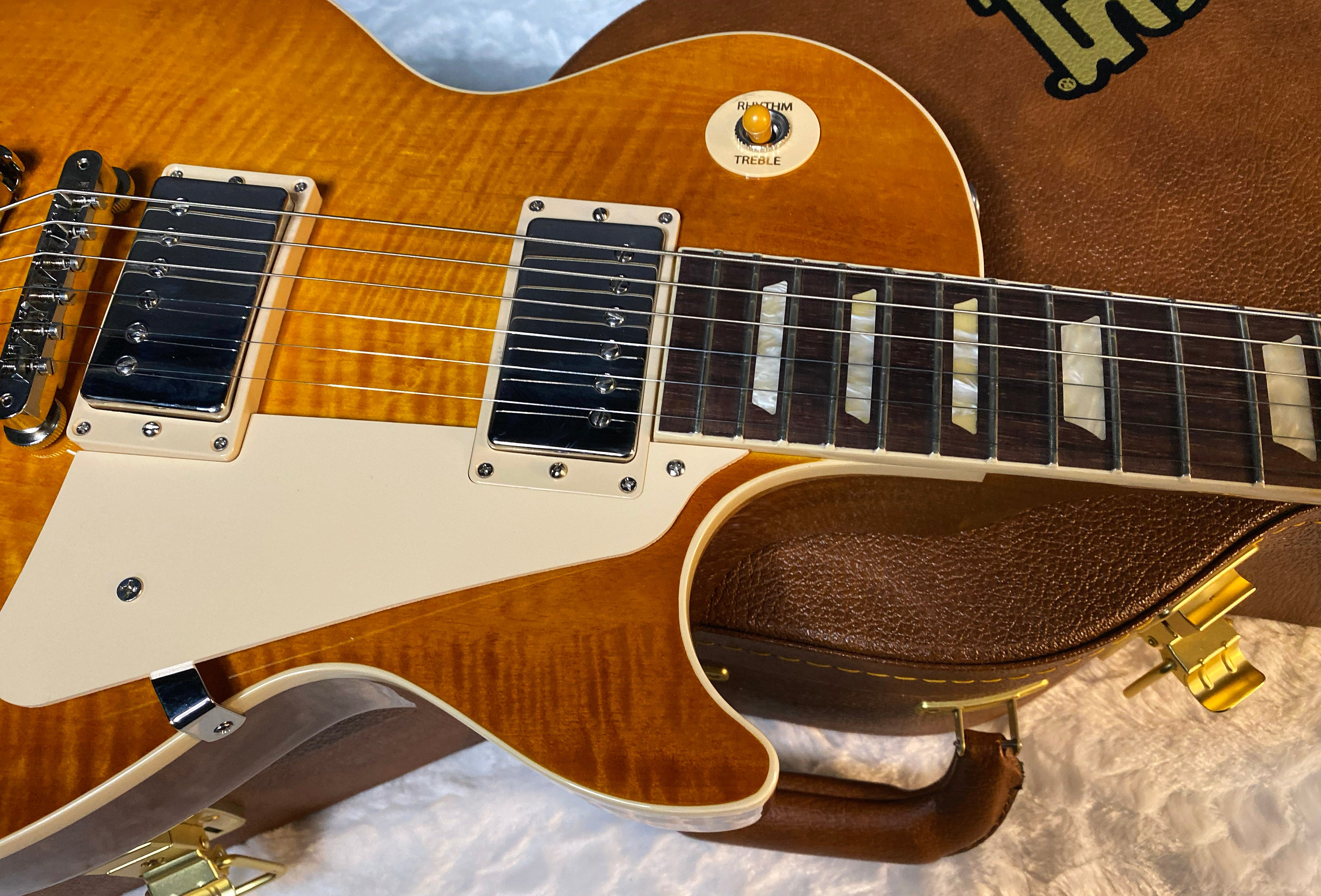 NEW! Gibson Les Paul 60's Standard - Honey Lemon Burst - Limited Edition - Authorized Dealer - AAA Flame Maple Top - 9 lbs - G06093
