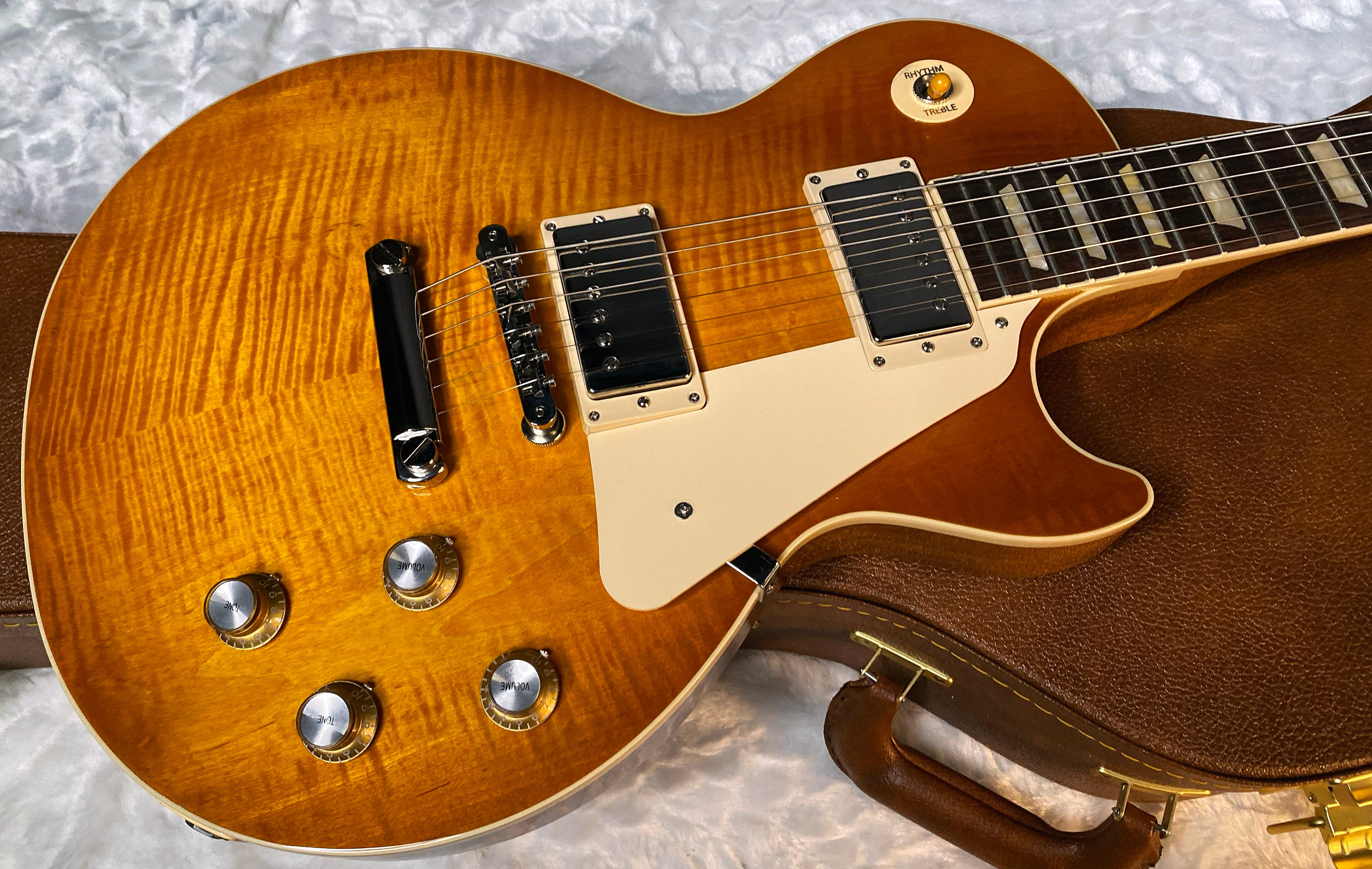 NEW! Gibson Les Paul 60's Standard - Honey Lemon Burst - Limited Edition - Authorized Dealer - AAA Flame Maple Top - 9 lbs - G06093