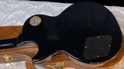 NEW! Gibson Custom Shop '57 Les Paul Ebony - Greatest Hits Collection II - Heavy Murphy Lab - Authorized Dealer - 8.8 lbs! - G06122