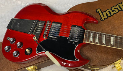 NEW! Gibson SG Standard '61 Maestro Vibrola Vintage Cherry - 7.3 lbs - Authorized Dealer! G06888
