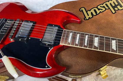 NEW! Gibson SG Standard '61 Maestro Vibrola Vintage Cherry - 7.3 lbs - Authorized Dealer! G06888