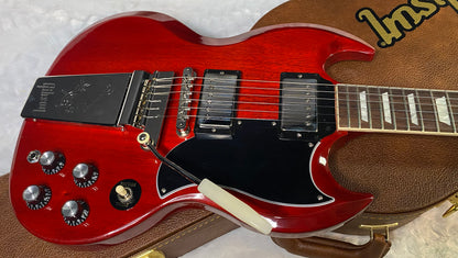 NEW! Gibson SG Standard '61 Maestro Vibrola Vintage Cherry - 7.3 lbs - Authorized Dealer! G06888