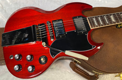 NEW! Gibson SG Standard '61 Maestro Vibrola Vintage Cherry - 7.3 lbs - Authorized Dealer! G06888