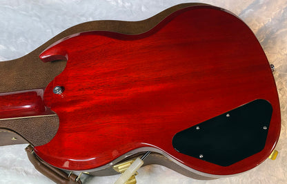 NEW! Gibson SG Standard '61 Maestro Vibrola Vintage Cherry - 7.3 lbs - Authorized Dealer! G06888