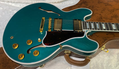 NEW! Gibson Custom Shop '59 ES-355 Reissue Stopbar - Dealer Select One-OFF - Sea Green Murphy Lab Light Aged Finish - 8.8 lbs - Authorized Dealer - G06908