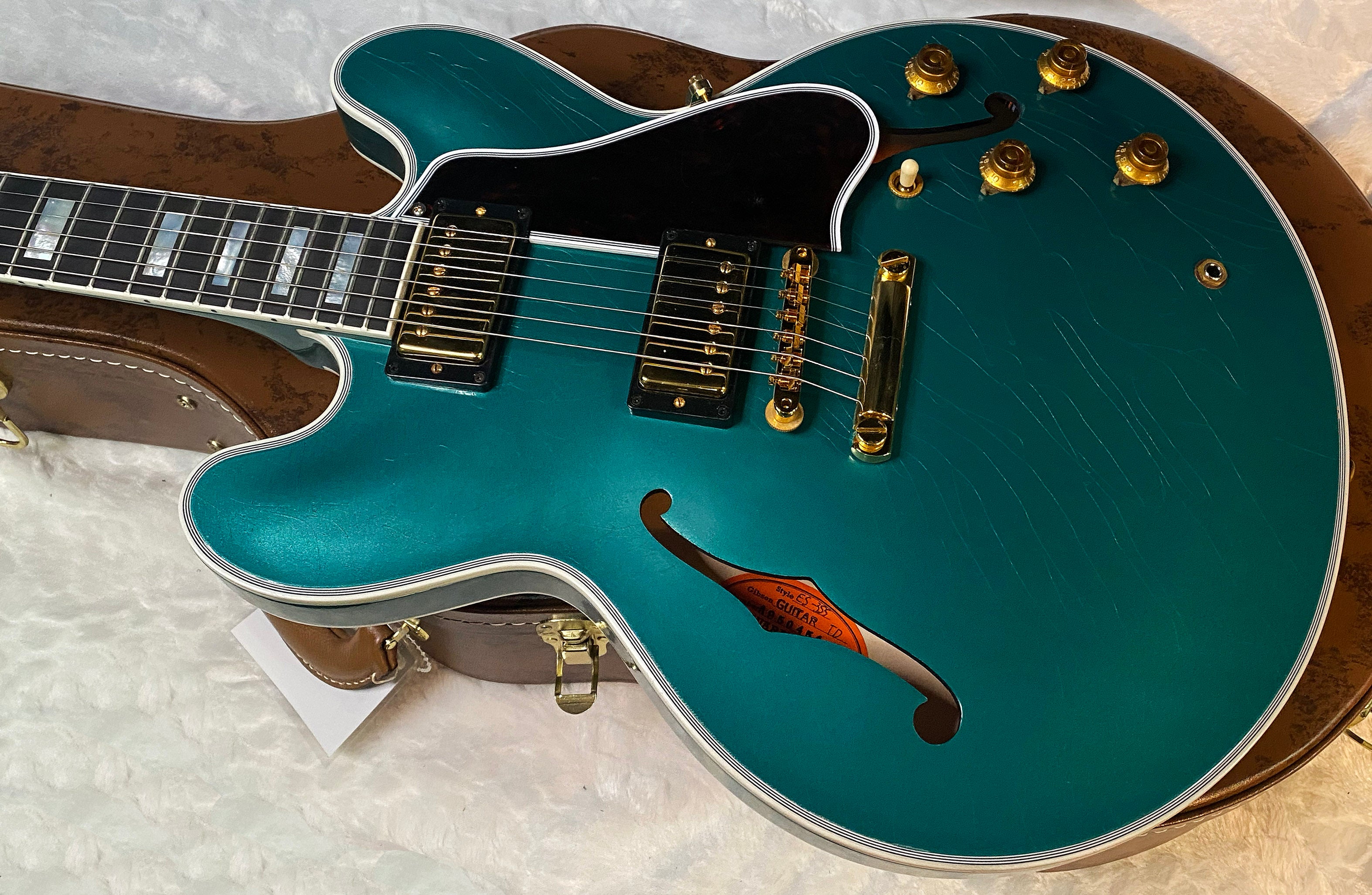 NEW! Gibson Custom Shop '59 ES-355 Reissue Stopbar - Dealer Select One-OFF - Sea Green Murphy Lab Light Aged Finish - 8.8 lbs - Authorized Dealer - G06908
