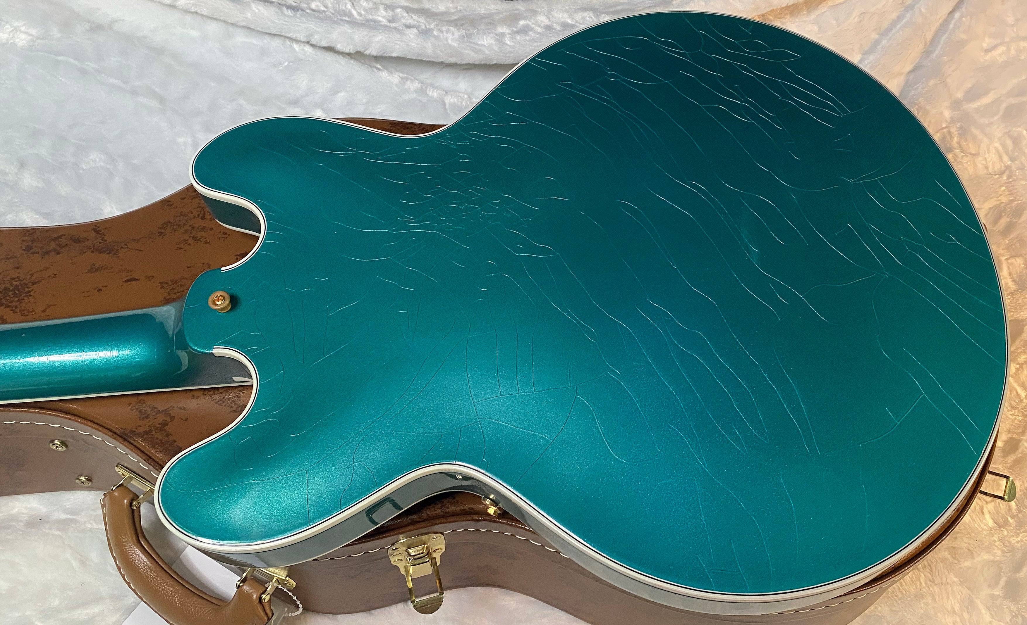 NEW! Gibson Custom Shop '59 ES-355 Reissue Stopbar - Dealer Select One-OFF - Sea Green Murphy Lab Light Aged Finish - 8.8 lbs - Authorized Dealer - G06908