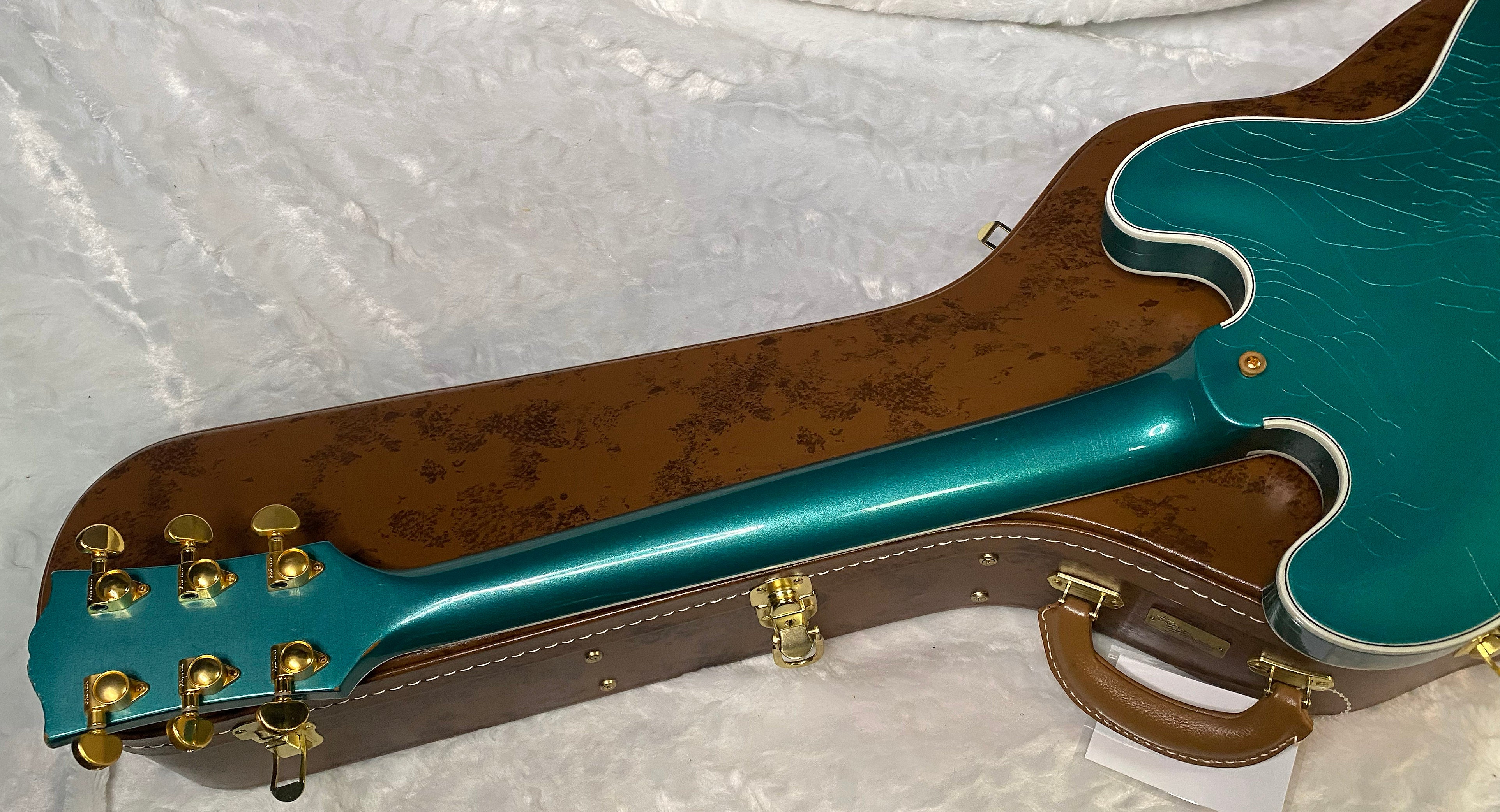 NEW! Gibson Custom Shop '59 ES-355 Reissue Stopbar - Dealer Select One-OFF - Sea Green Murphy Lab Light Aged Finish - 8.8 lbs - Authorized Dealer - G06908
