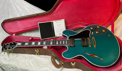 NEW! Gibson Custom Shop '59 ES-355 Reissue Stopbar - Dealer Select One-OFF - Sea Green Murphy Lab Light Aged Finish - 8.8 lbs - Authorized Dealer - G06908