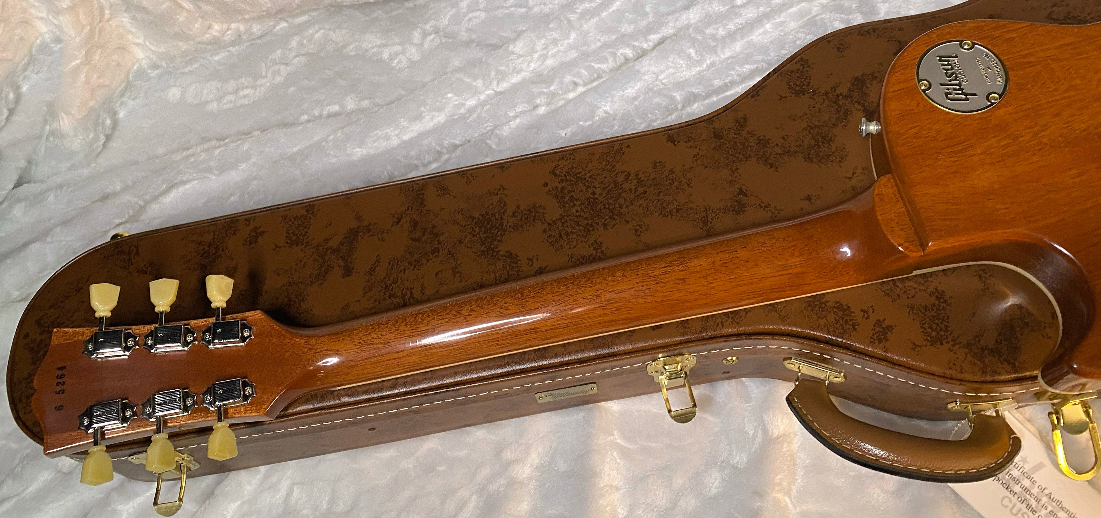 NEW! Gibson Custom Shop Murphy Lab '56 Les Paul Dark Purple SPARKLE Top Reissue - Ultra Light Aged - 8.8 lbs - Authorized Dealer - G05466