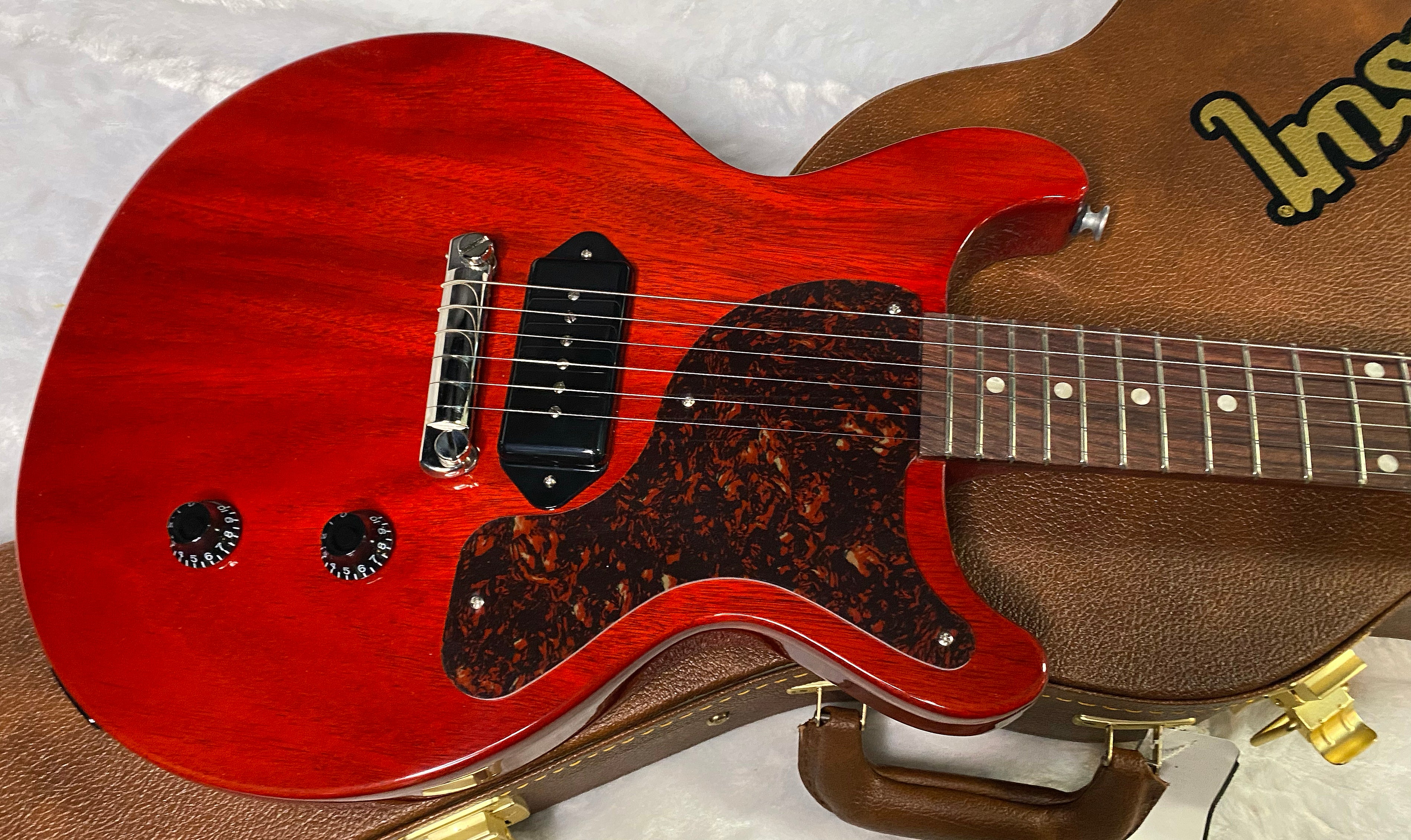 NEW! Gibson Les Paul Junior DC Double Cut - Vintage Cherry - Authorized Dealer - 7.4 lbs - G06913