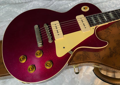 NEW! ! Gibson Custom Shop Murphy Lab '56 Les Paul - All Pink Sparkle Reissue - Ultra Light Aged - 8.7 lbs - Authorized Dealer - G05484