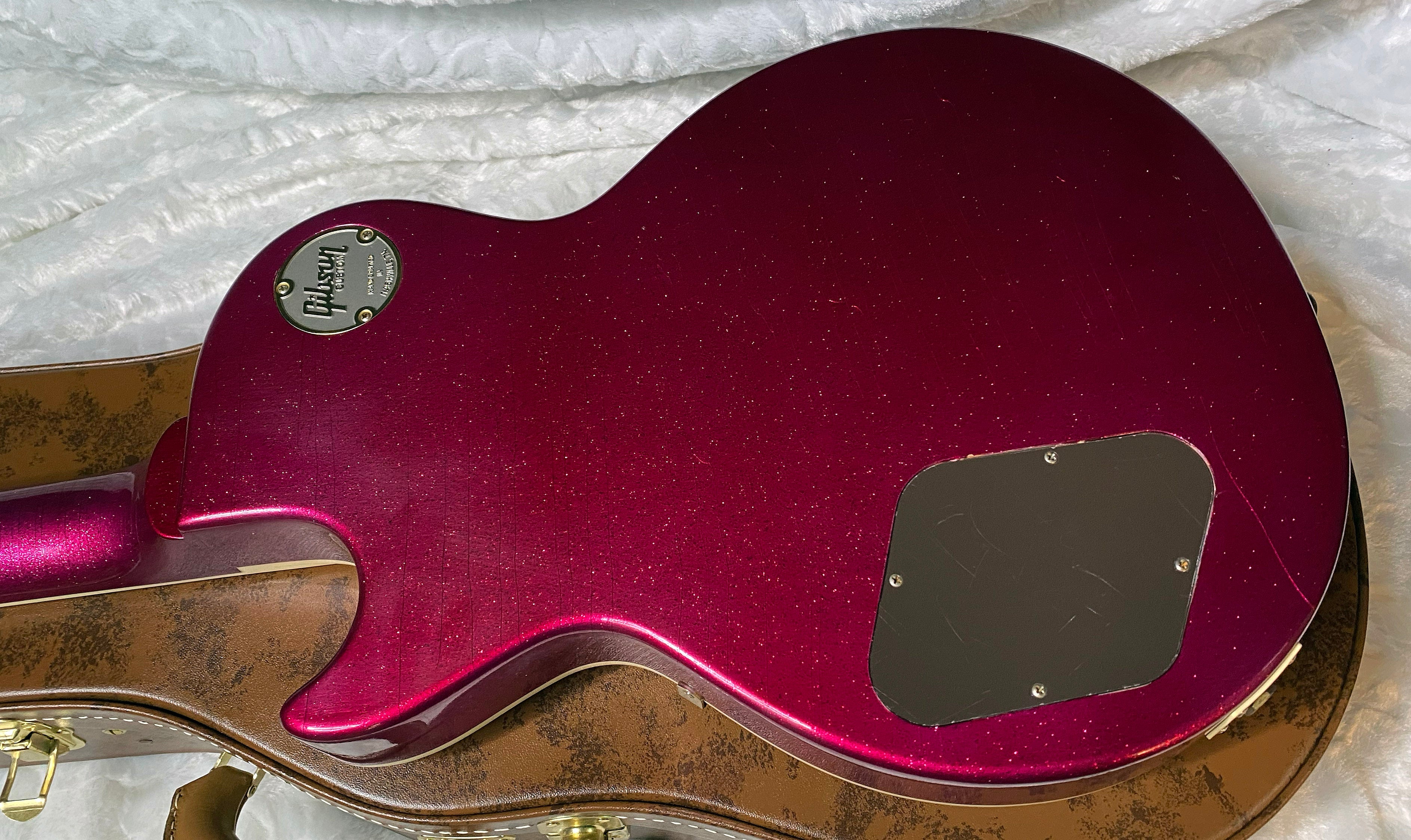 NEW! ! Gibson Custom Shop Murphy Lab '56 Les Paul - All Pink Sparkle Reissue - Ultra Light Aged - 8.7 lbs - Authorized Dealer - G05484