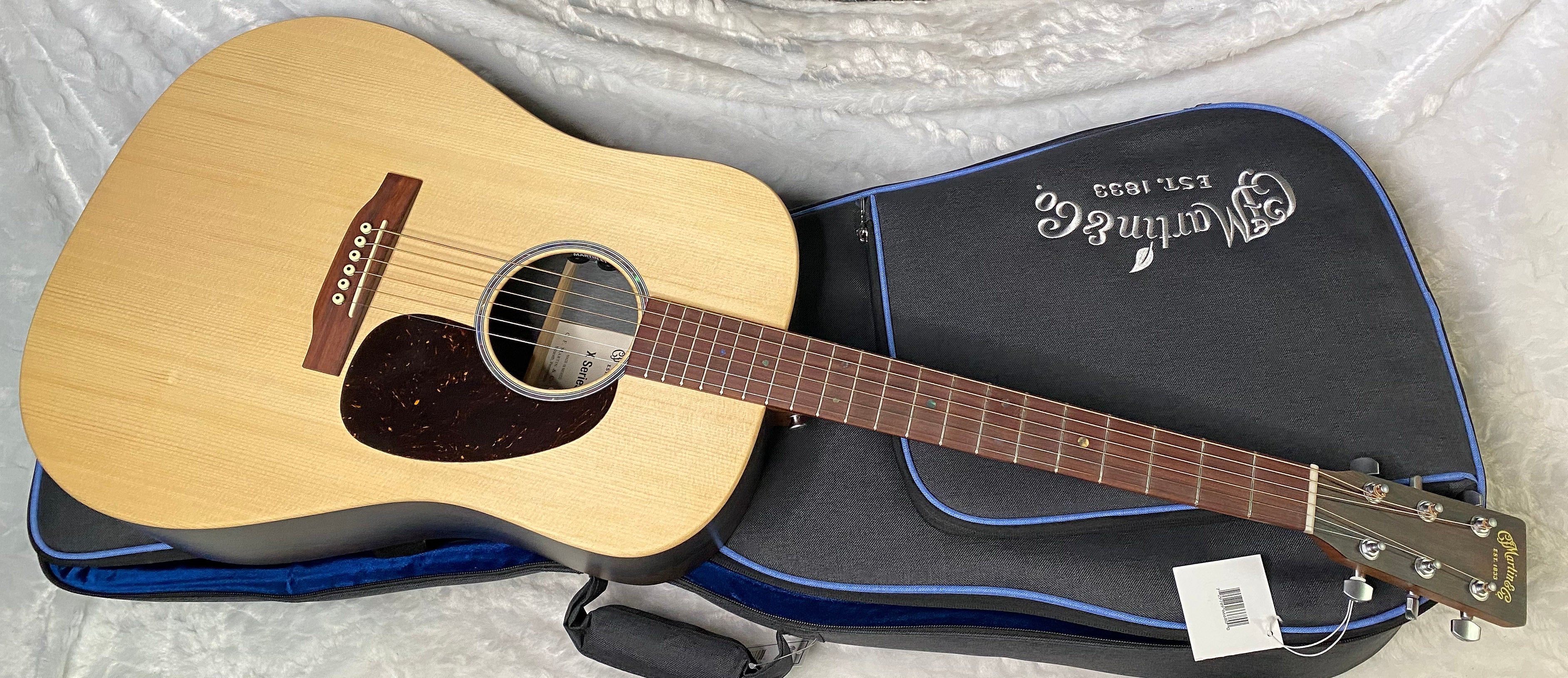 NEW! Martin D-X2E Dreadnought Acoustic-Electric Guitar - Brazilian Rosewood Pattern - 4.75lbs - Authorized Dealer - G06917
