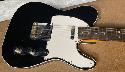 NEW! Fender Custom Shop '60 Reissue Telecaster Custom - Journeyman Relic - Modern Specs - Handwound Texas Special Pick-Ups - Black Finish - Authorized Dealer - 7.45lbs - G06157