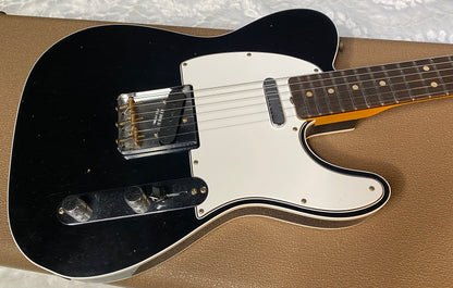 NEW! Fender Custom Shop '60 Reissue Telecaster Custom - Journeyman Relic - Modern Specs - Handwound Texas Special Pick-Ups - Black Finish - Authorized Dealer - 7.45lbs - G06157