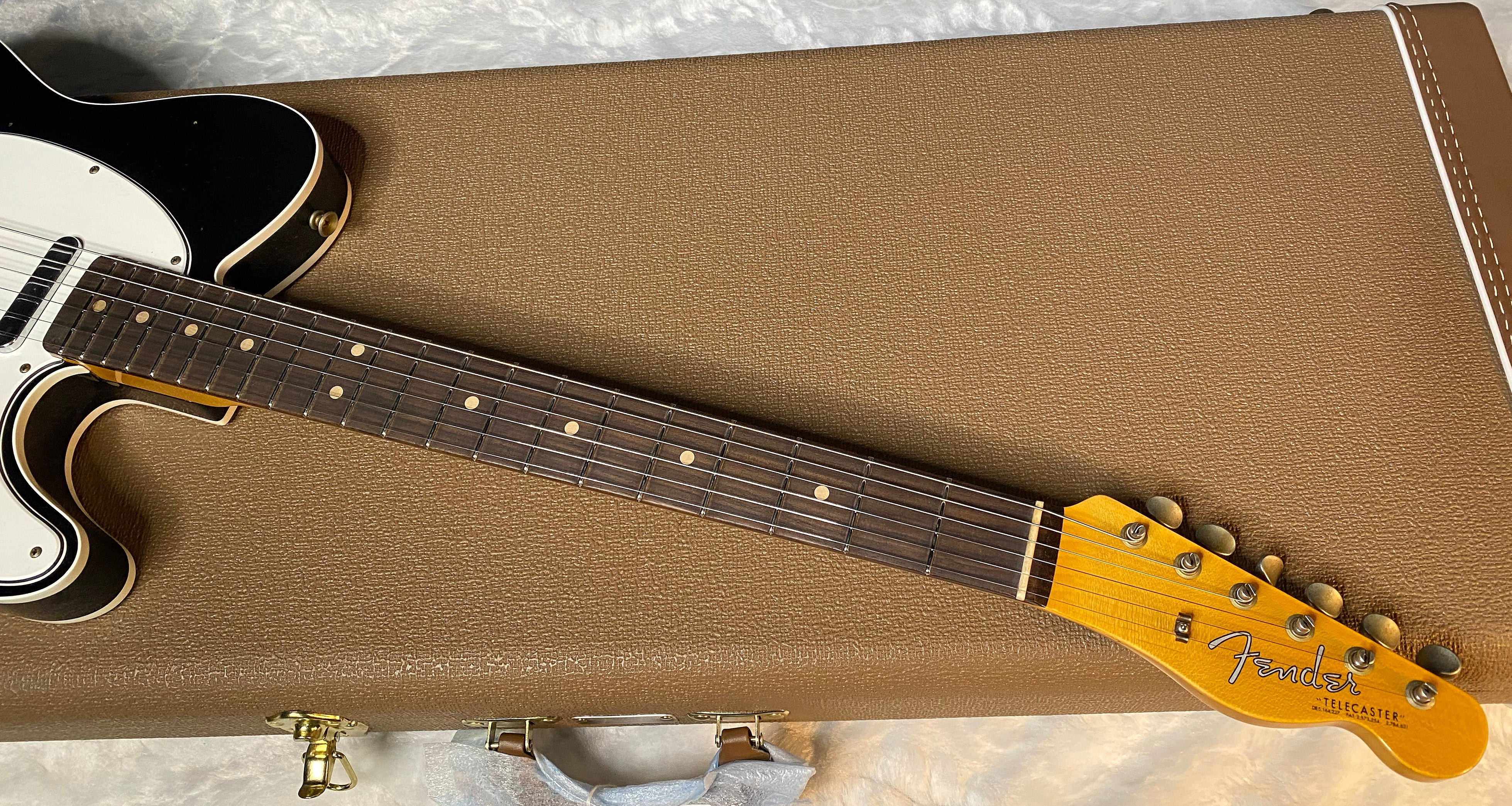 NEW! Fender Custom Shop '60 Reissue Telecaster Custom - Journeyman Relic - Modern Specs - Handwound Texas Special Pick-Ups - Black Finish - Authorized Dealer - 7.45lbs - G06157