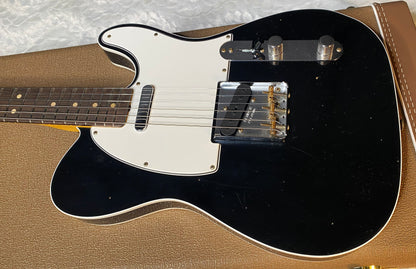 NEW! Fender Custom Shop '60 Reissue Telecaster Custom - Journeyman Relic - Modern Specs - Handwound Texas Special Pick-Ups - Black Finish - Authorized Dealer - 7.45lbs - G06157