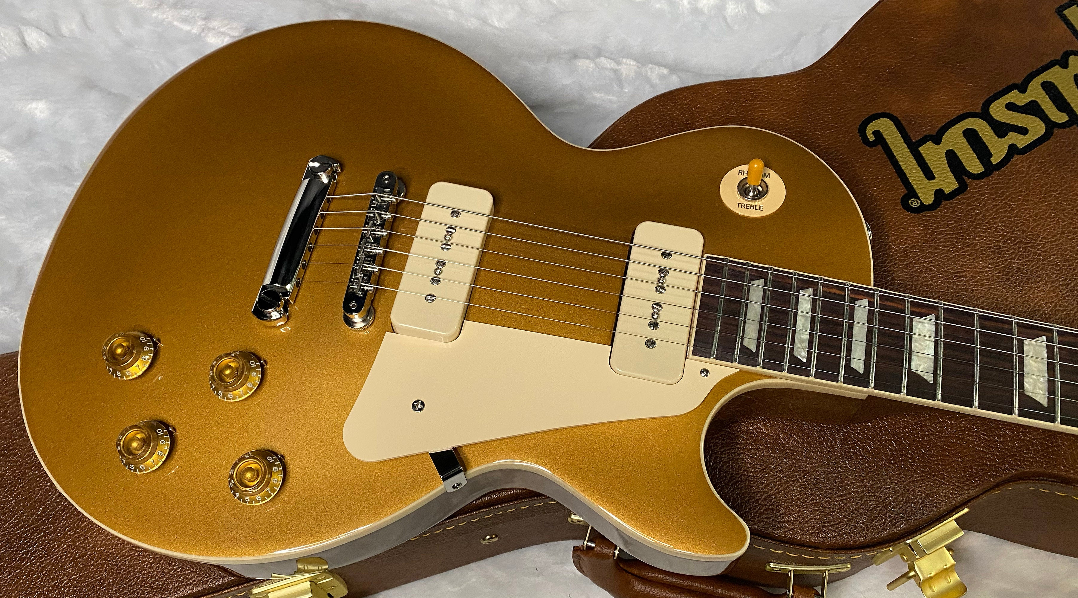 NEW! Gibson Les Paul Standard '50s P-90 - Gold Top - Authorized Dealer - 9.3 lbs - G06885