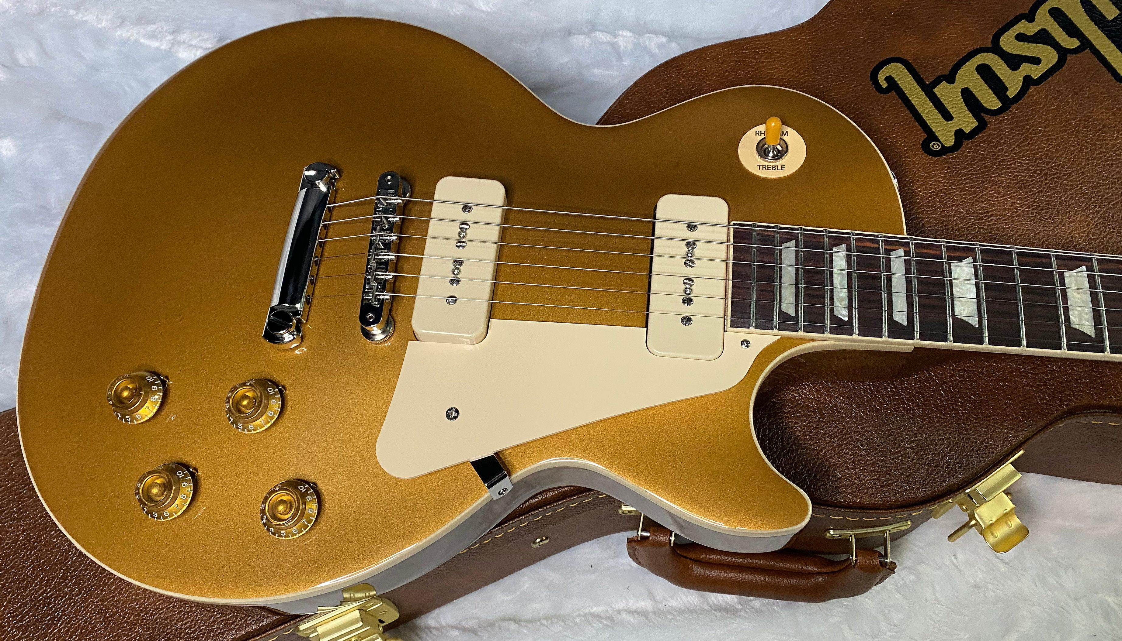 NEW! Gibson Les Paul Standard '50s P-90 - Gold Top - Authorized Dealer - 9.3 lbs - G06885