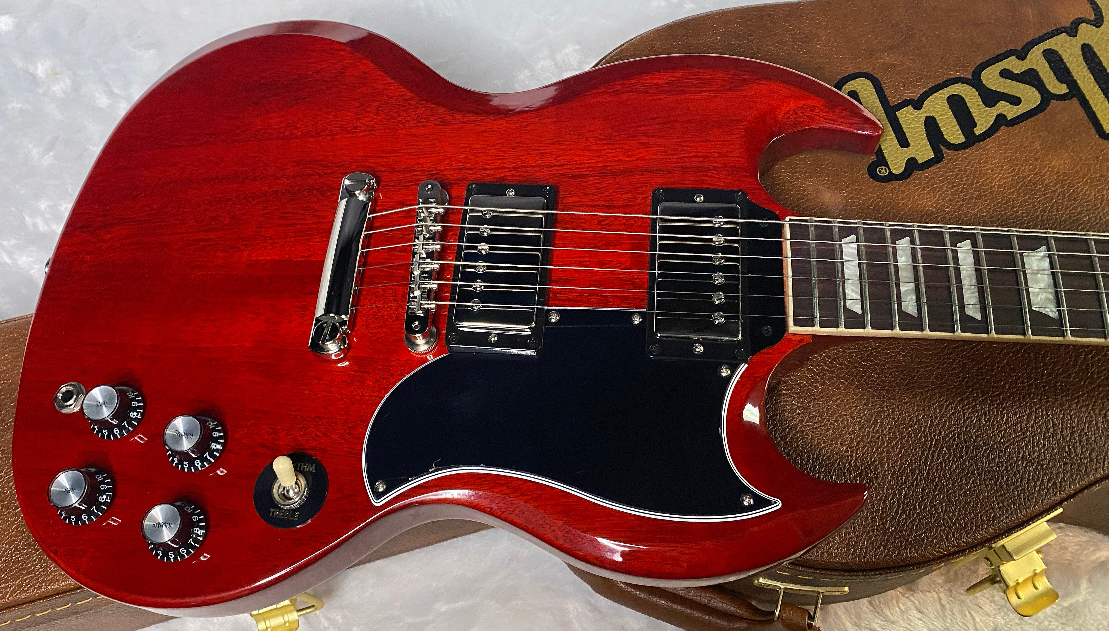 NEW ! Gibson SG Standard '61 Stop Bar - Vintage Cherry - Only 6.2 lbs - Authorized Dealer - G06899 (Copy)