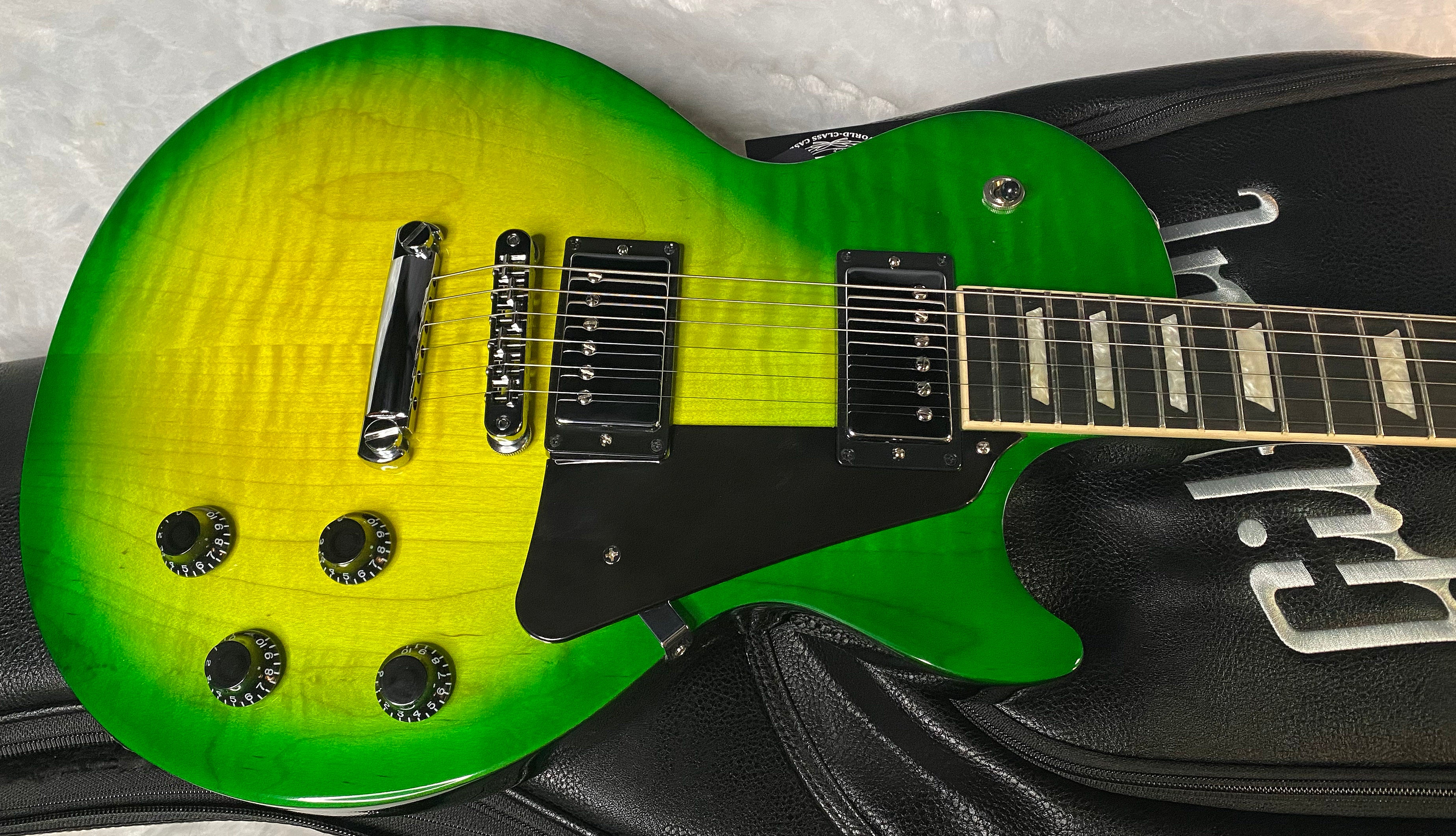 NEW ! Gibson Les Paul Studio Session - Iguana Burst - Authorized Dealer - 7.8 lbs - G06891