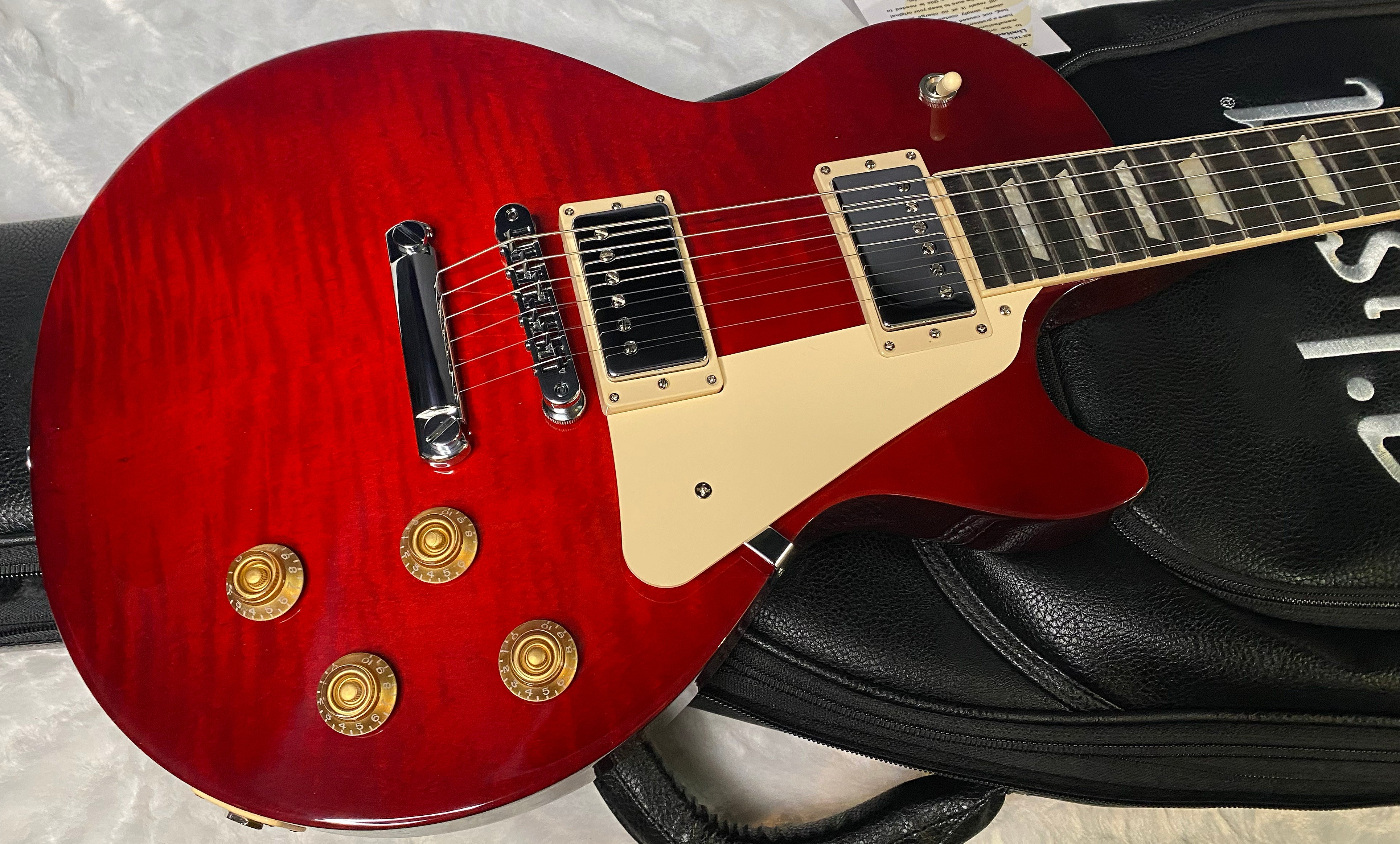 NEW ! Gibson Les Paul Studio Session - Cherry Finish - Authorized Dealer - 8.65 lbs - G06892
