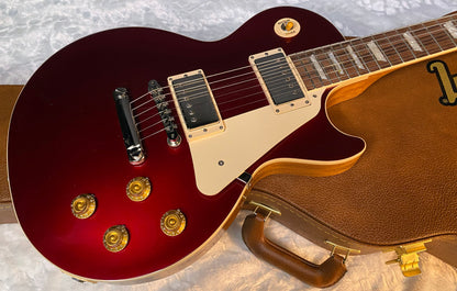 2023 Gibson Les Paul Standard '50s Plain Top Sparkling Burgundy - Only 9.2 lbs - Authorized Dealer