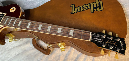 2023 Gibson Les Paul Standard '50s Plain Top Sparkling Burgundy - Only 9.2 lbs - Authorized Dealer